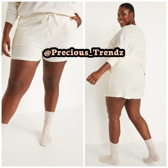 9️⃣6️⃣ Old Navy Extra High-Waisted Vintage Lounge Shorts 3” Inseam Size 2X - Picture 1 of 3